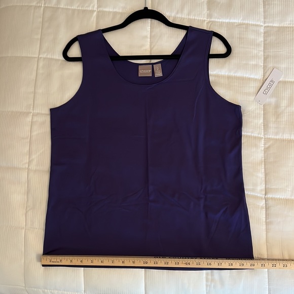 Chico's Microfeel Timeless Tank Size 2 - Picture 7 of 7